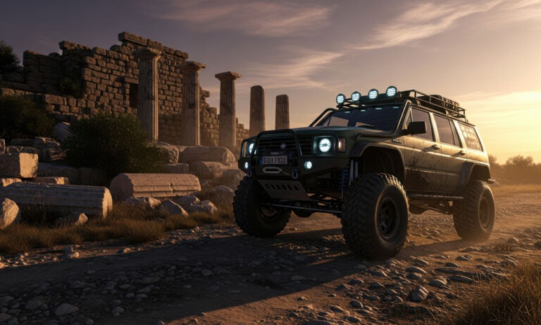 Iluminación: visibilidad total en rutas difíciles