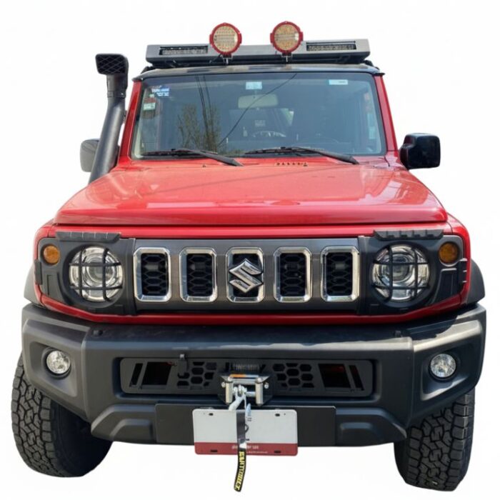 Base para winch instalado